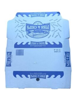Fish & Chips Boxes Great Taste 1x100 -Large